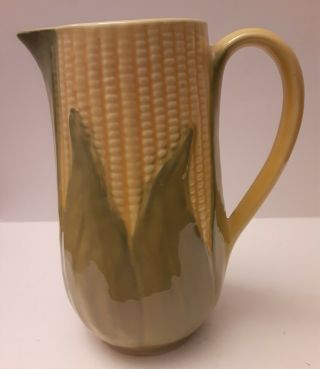 Vintage Shawnee Pottery Corn Pitcher 71 And 2 Corn Cups 90 2