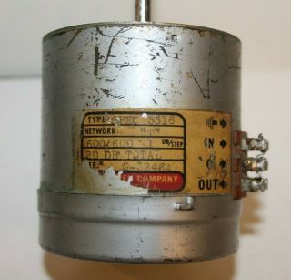 Vintage Daven Spec - 3316 Stepped Attenuator 600/600Ω 20db 1db/step