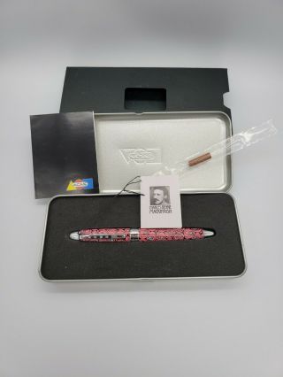 Acme Studio Roses Roller Ball Pen By Charles Rennie Mackintosh Case Papers