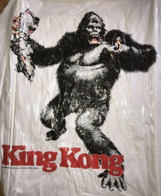 Rare Vintage 1976 Dino De Laurentis Corp.  King Kong Kite Mcmlxxvi Fay Wray