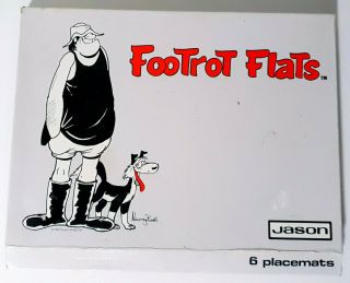 Set Of 6x Footrot Flats Placemats 6 Unique Pictures From The Vintage Comics