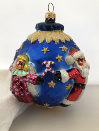 Christopher Radko Circle Of Cheer Christmas Tree Ornament 3