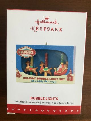 Hallmark 2015 Bubble Lights Keepsake Ornament