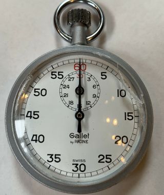 Vintage Gallet Timer Stop Watch No.  300. 2