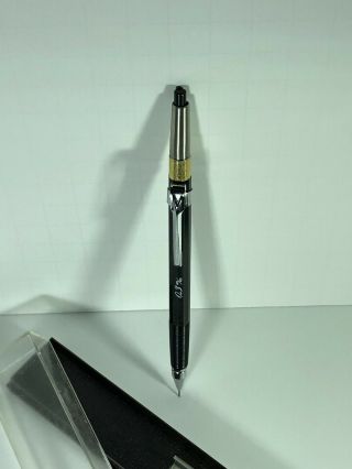 Vintage Pentel Mechanical Graphing Pencil 0.  3mm With Dial And Case.