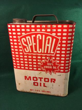 Vintage Kayo Special Motor Oil 2 Gallon Can Chattanooga Tn