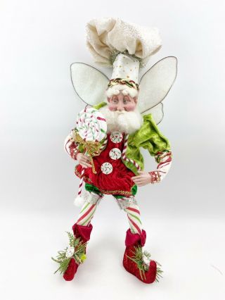 Mark Roberts " Peppermint Dreams” Fairy Medium 51 - 27930 Christmas Collector