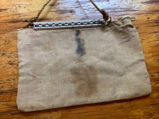 Vintage 1950 ' s Minnequa Canvas Radiator Water Bag Pueblo Tent & Awning Co,  CO 3