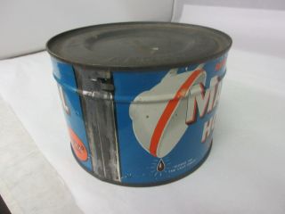 VINTAGE MAXWEL HOUSE BRAND COFFEE TIN ADVERTISING COLLECTIBLE M - 30 2