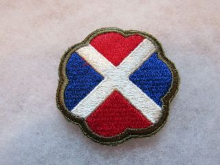 Wwii Us Army 17th Infantry Ghost Division Patch D