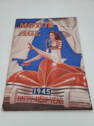 1945 Motor Age - Vintage Chilton - January - Wwii