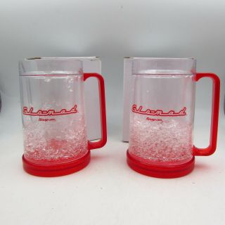 Qty 2 Snap On Tools Collectable Glo - Mad Freezer Mug Rare Limited