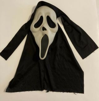 Vintage Scream Mask Easter Unlimited Fun World Halloween Ghost