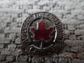 Cef Pin " Application For Enlistment " Pin