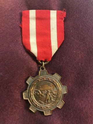 World War Ii Service Medal Era Minnesota National Guard Low Number Officer Issue