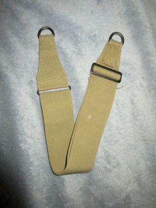 Us Army Wwii Khaki Musette Bag Shoulder Strap