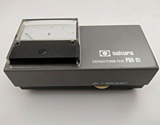 Vintage Sakura Portable Densitometer Pda - 81 Made In Japan
