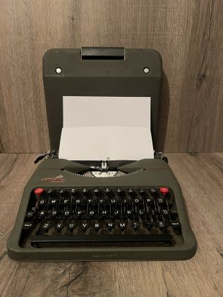 Empire Aristocrat 1940’s Portable Typewriter Made In England Vintage Retro