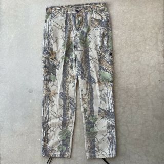 Vintage 90s Liberty Realtree Woodland Camo Pants Hunting Pants Mens Medium 32 - 34