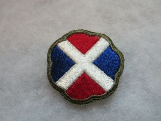 Wwii Us Army 17th Infantry Phantom Division Patch
