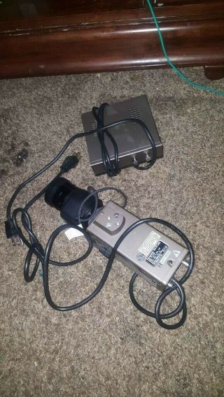 Vintage Panasonic Cctv Camera With Tv Adapter And Lens