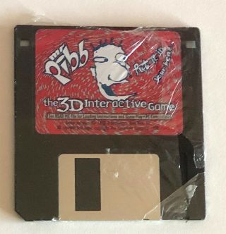 Mr.  Pibb The 3d Interactive Game - Put It In Your Head Pc Floppy 1998 Brandgames