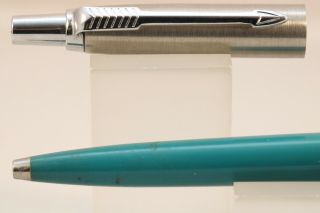 Vintage (c1970) Parker Jotter Perpetual Calendar Ballpoint Pen,  Vista Blue