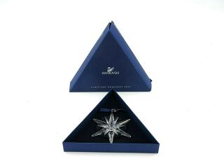 Swarovski Crystal Christmas Tree Ornament Star Annual Edition 2005