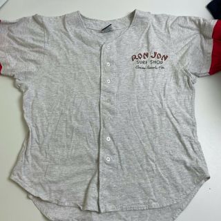 Vintage Ron Jon Surf Shop Cocoa Beach Florida Baseball Jersey Shirt Large 80s 90