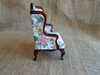 Vintage Bespaq Dollhouse Miniature Furniture Chair 1:12 Scale 57 2