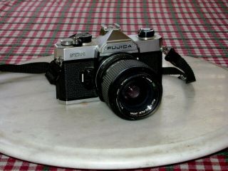 Vintage Fujica Stx - 1 Film Camera X - Fujinon - Z 1:3.  5 - 4.  5 F=43 - 75mm Lens Fuji Japan
