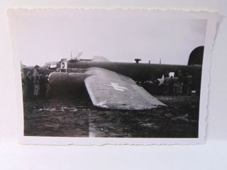 Wwii Photographs U.  S.  Army Vet 1944 Italy B - 24 American Crash Landing