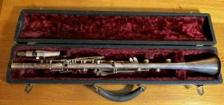 Vintage Silver Cavalier Elkhart Clarinet 48075