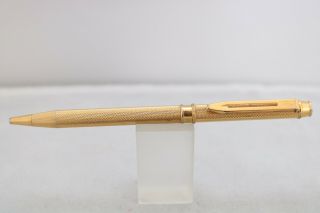 Vintage (c1980) Waterman Barley Gold Plated Ballpoint Pen 2