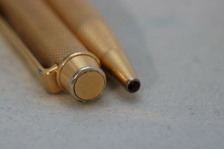 Vintage (c1980) Waterman Barley Gold Plated Ballpoint Pen 3