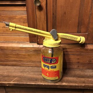 Vintage Ortho Spray - Ette Queen Size W/hayes 6 Yellow Spray Gun 1960s Exc Conditi