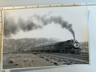 Vintage Photo Boston & Albany Railroad Train C.  P.  Riverside