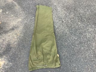Vintage 50s Korea War Us Army Military Trousers Shell Field M - 1951 Uniform Pants