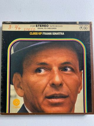 Close - Up Frank Sinatra 4 - Track 3 3/4 Ips Stereo Tape Yww - 254 Capitol Vintage