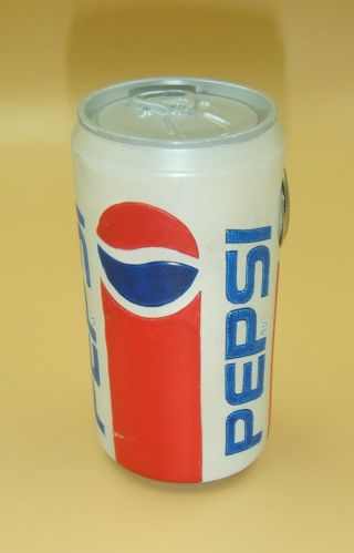 Pepsi Cola Can Mini Quartz Shelf Mantle Clock Battery 2