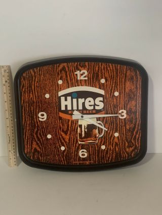 Vintage Hires Root Beer Electric Clock