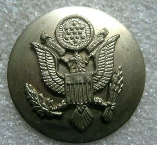 /us Army Cap Badge For Enlisted,  Ww2,  Silver Color