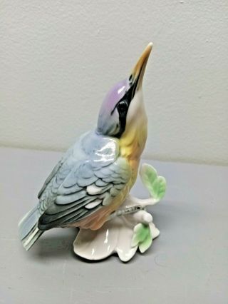 Vintage Karl Ens Bird Figurine Porcelain Germany 5 " Tall