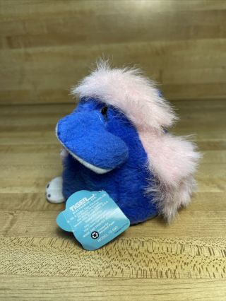 Vintage 1999 FURBY Babies Blue and Pink w/ Blue Eyes With Tag 70 - 940 3