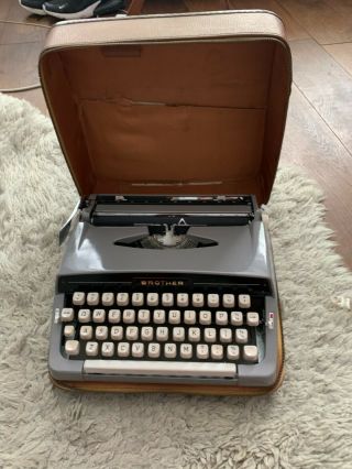 Vintage Brother Mechanical Typewriter