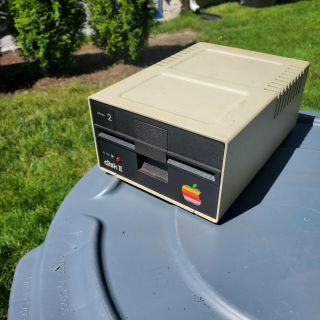 2 Vintage Apple Ii Floppy Disk Drives Disk I Disk Ii