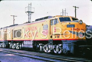 Dupe Slide Up 5 Ge 8500 Gtel Union Pacific Cheyenne Wy 1967