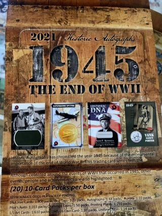 Chuck Bednarik 2021 Historic Autographs Uniform Patch WW II US Army Eagles 1945 3