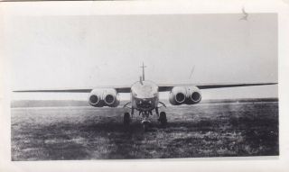 Rcaf Aeroplane Photo Supply Wwii German Arado Ar234c Jet Bomber 284
