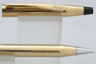 Vintage (c1980) Cross Century No.  1503 12k Rolled Gold Mechanical Pencil
